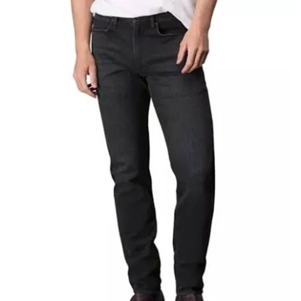 Rag & Bone Fit 2‎ Slim Black Jeans MED21S1223T9BL Size 33x29 Mens